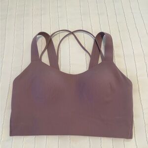 lululemon athletica Mauve Strappy Sports Bra